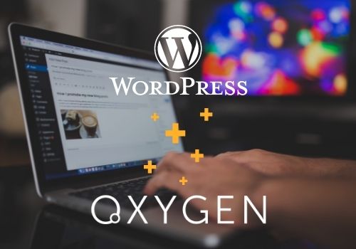 Création de site internet wordpress plus oxygen